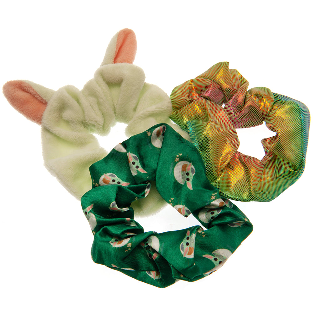 Star Wars: The Mandalorian 3pk Scrunchie Set - Buy Hair Accessories at GiftMasters.co.uk