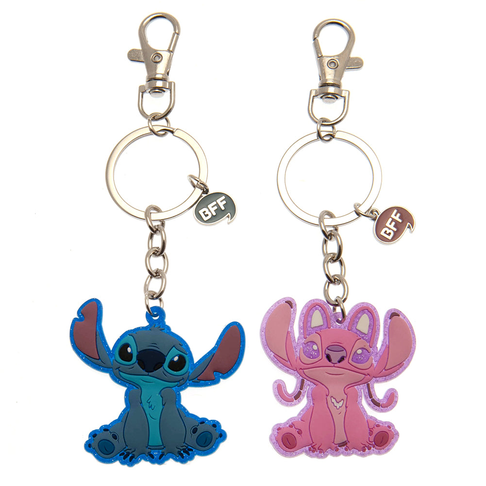 Lilo & Stitch BFF Keyring Set - Buy Keyrings at GiftMasters.co.uk