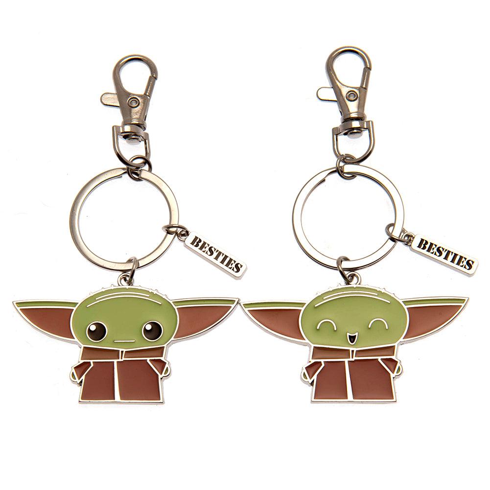 Star Wars: The Mandalorian BFF Keyring Set - Buy Keyrings at GiftMasters.co.uk