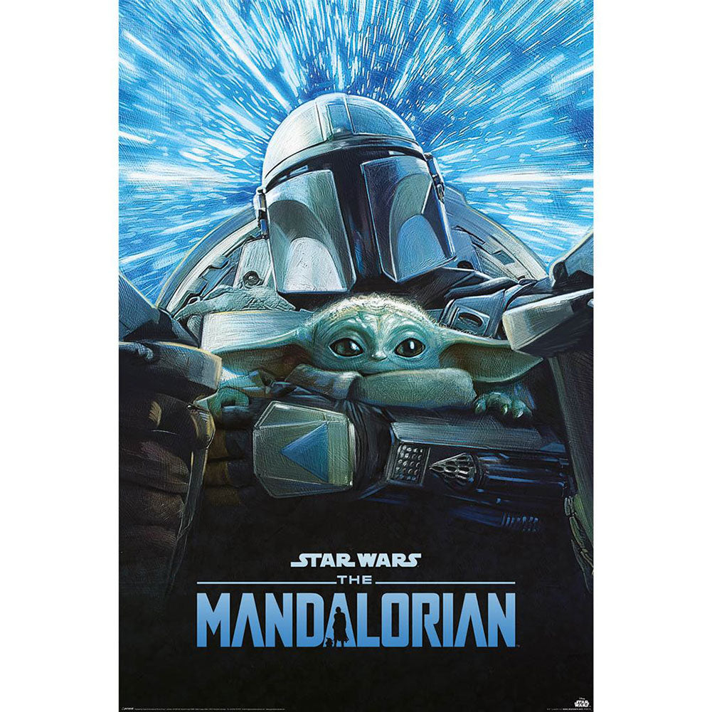Star Wars: The Mandalorian Poster Lightspeed 232 - Buy Posters at GiftMasters.co.uk