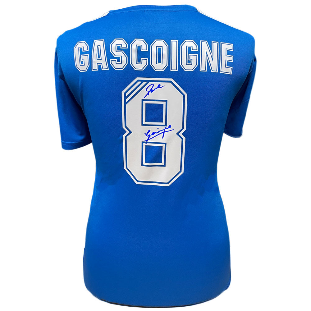 Rangers FC Gascoigne Signed Shirt - Buy Shirts at GiftMasters.co.uk