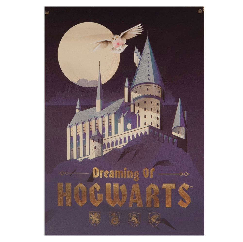 Harry Potter Fabric Wall Banner - Buy Flags at GiftMasters.co.uk