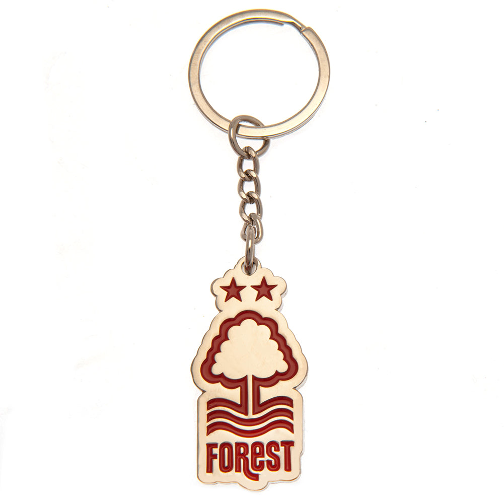 Nottingham Forest FC Crest Keyring - Buy Keyrings at GiftMasters.co.uk