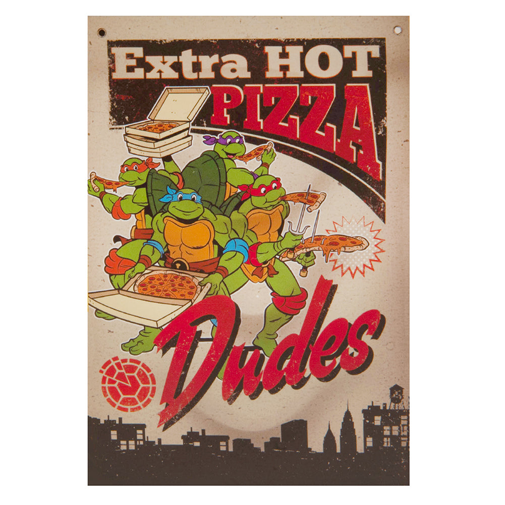 Teenage Mutant Ninja Turtles XL Fabric Wall Banner - Buy Flags at GiftMasters.co.uk