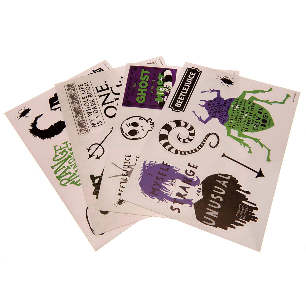 Beetlejuice Tech Stickers - Buy Stickers at GiftMasters.co.uk