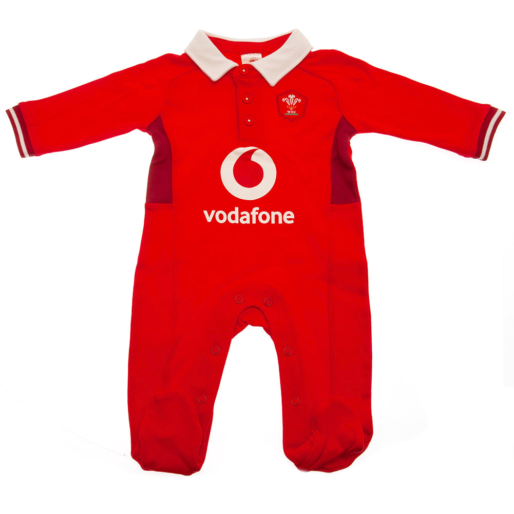 Wales RU Sleepsuit 3/6 mths SP - Buy Bodysuits & Sleepsuits at GiftMasters.co.uk