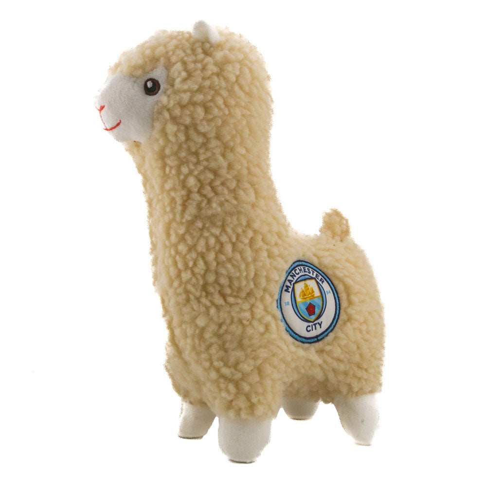 Manchester City FC Plush Llama - Buy Teddies & Soft Toys at GiftMasters.co.uk