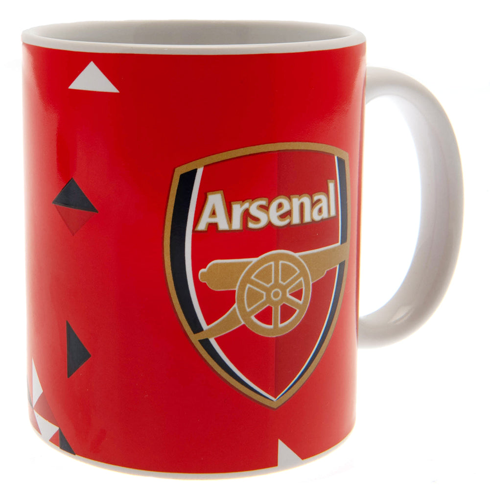 Arsenal FC Particle Mug - Buy Standard Mugs at GiftMasters.co.uk