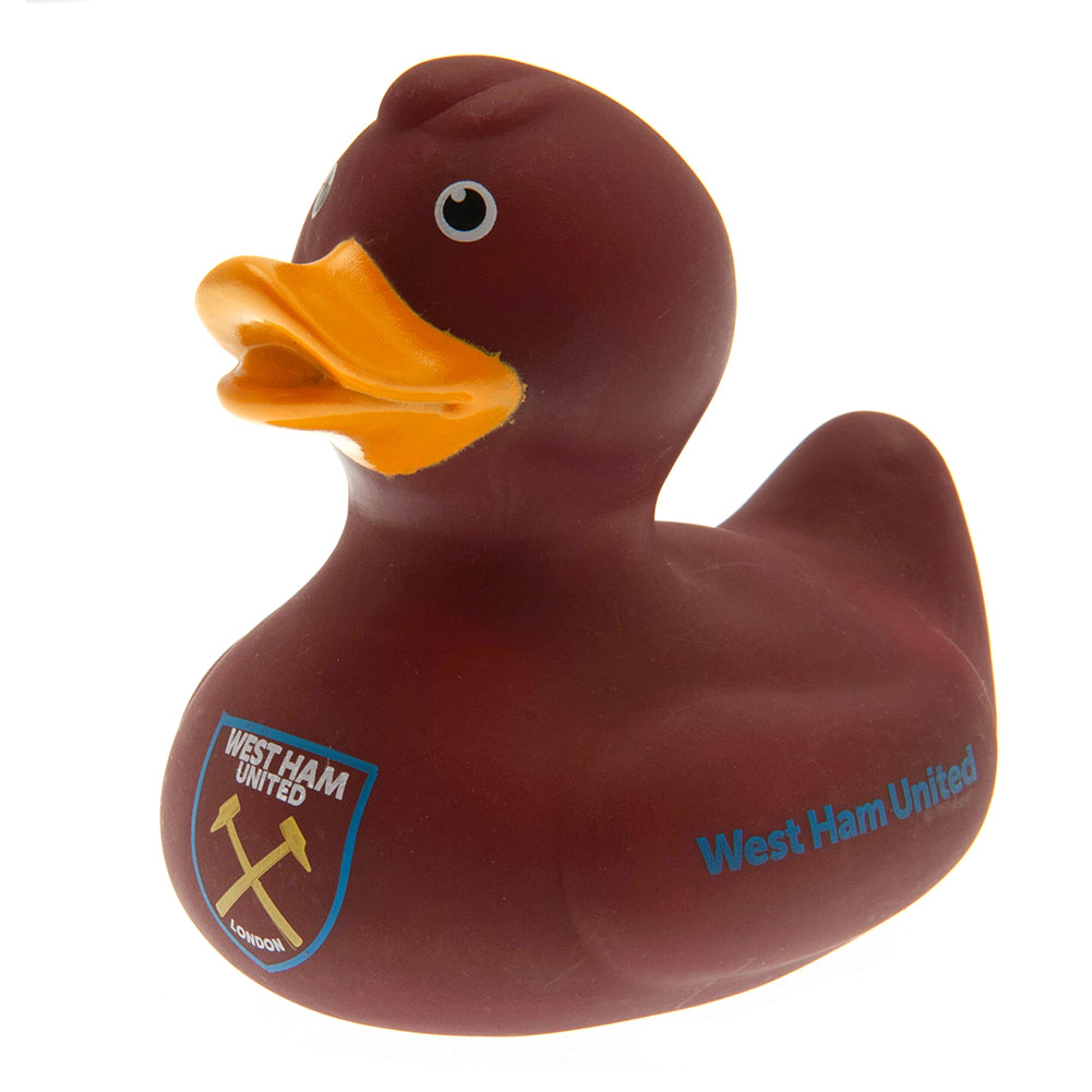 West Ham United FC Bath Time Duck - Buy Home Accessories at GiftMasters.co.uk
