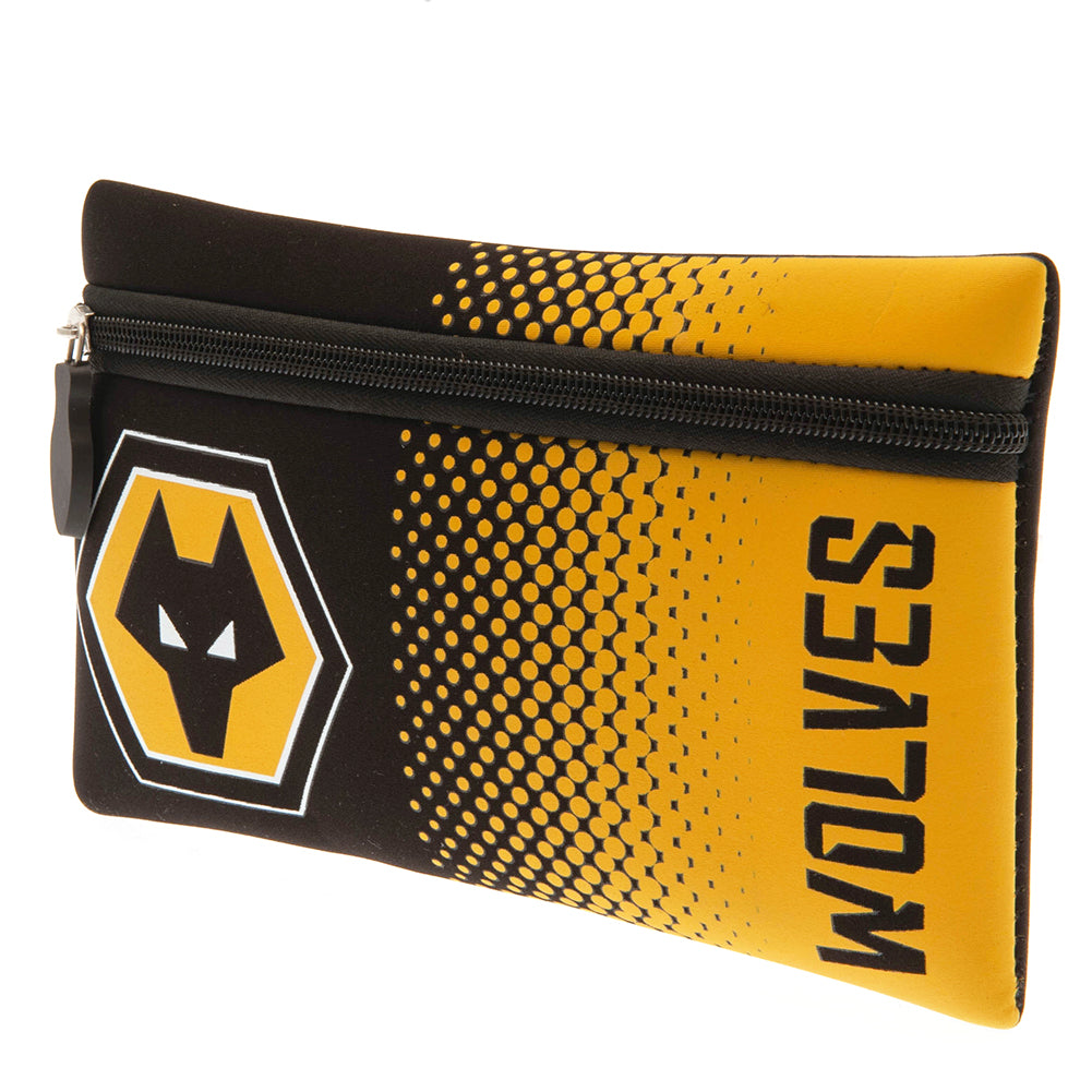 Wolverhampton Wanderers FC Fade Pencil Case - Buy Pencil Cases at GiftMasters.co.uk