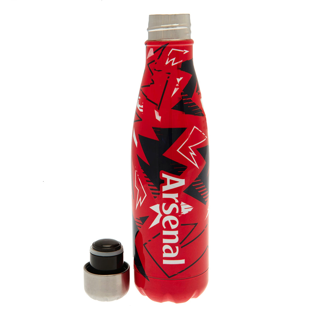 Arsenal FC Fragment Thermal Flask - Buy Bottles & Flasks at GiftMasters.co.uk
