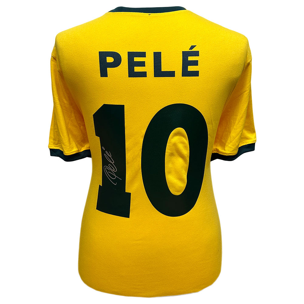 Brasil 1970 Pele Signed Shirt - Buy Shirts at GiftMasters.co.uk