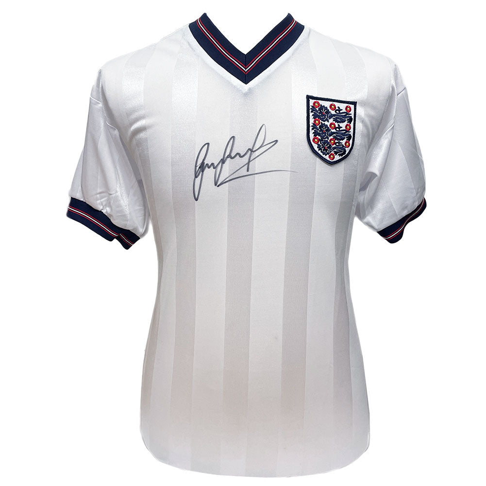England FA 1986 Lineker Signed Shirt - Buy Shirts at GiftMasters.co.uk