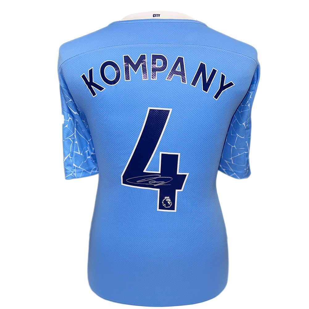 Manchester City FC Kompany Signed Shirt - Buy Shirts at GiftMasters.co.uk