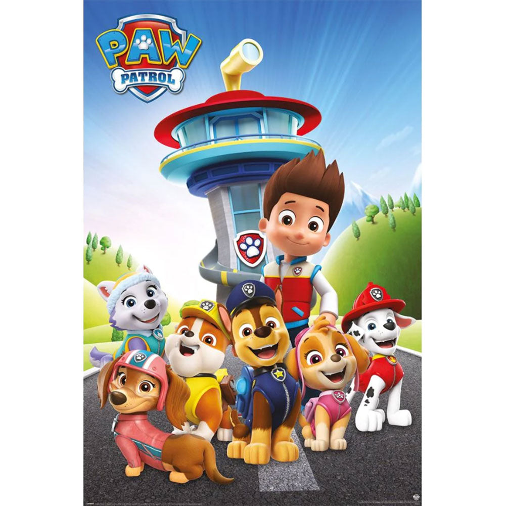 Paw Patrol Poster Ready For Action 100 - Buy Posters at GiftMasters.co.uk