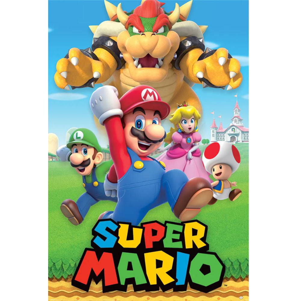 Super Mario Poster Montage 34 - Buy Posters at GiftMasters.co.uk
