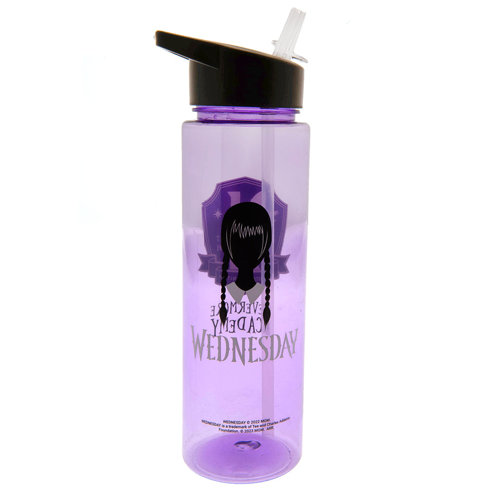 Wednesday Plastic Drinks Bottle - Buy Bottles & Flasks at GiftMasters.co.uk