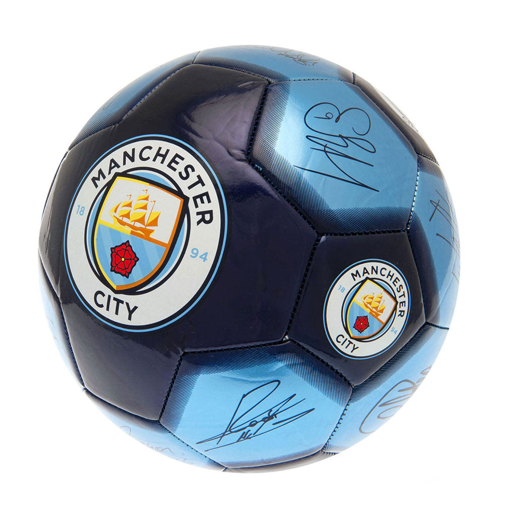 Manchester City FC Sig 26 Skill Ball - Buy Mini Balls at GiftMasters.co.uk