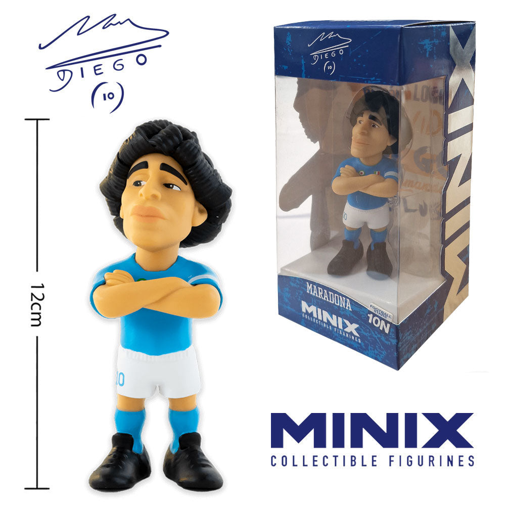 Maradona MINIX Figure 12cm Napoli - GiftMasters.co.uk