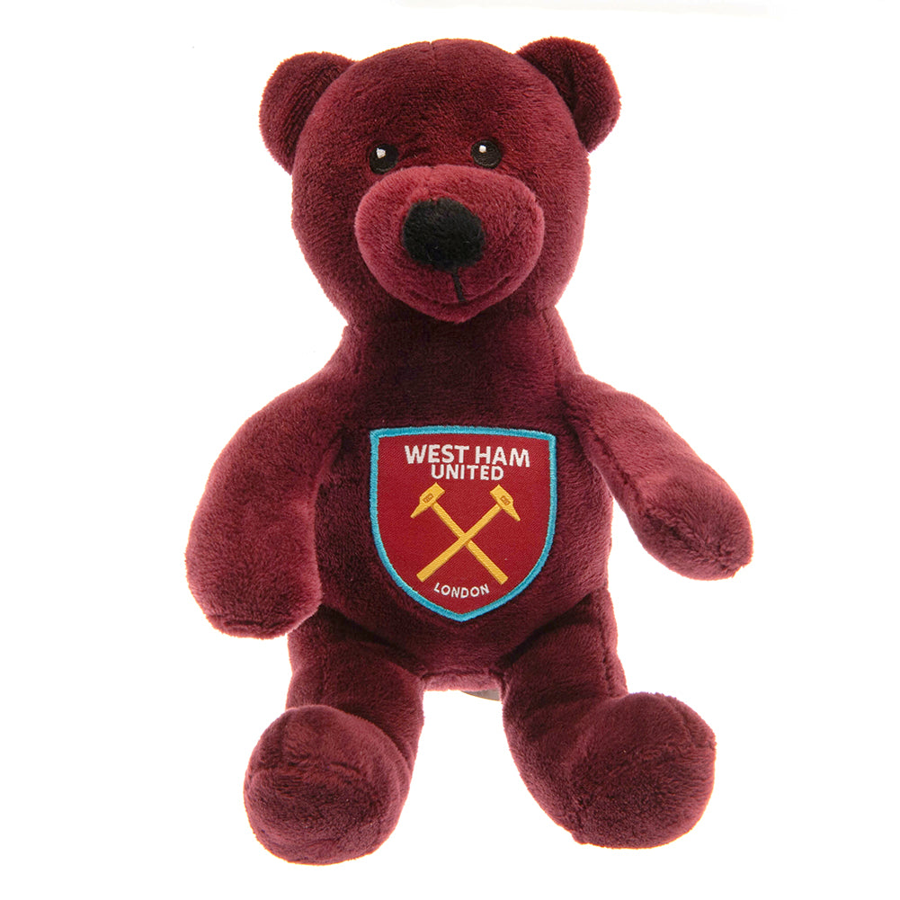 West Ham United FC Solid Bear BB - Buy Teddies & Soft Toys at GiftMasters.co.uk