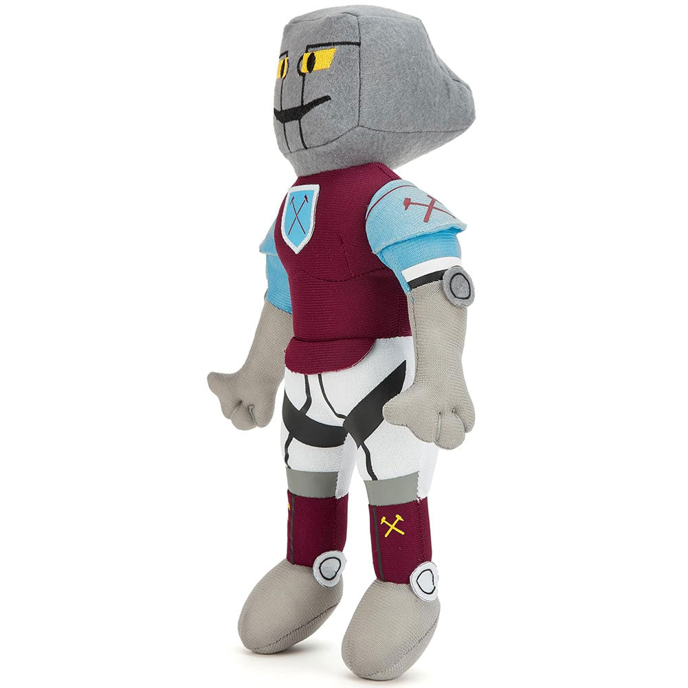West Ham United FC Plush Mascot - Buy Teddies & Soft Toys at GiftMasters.co.uk
