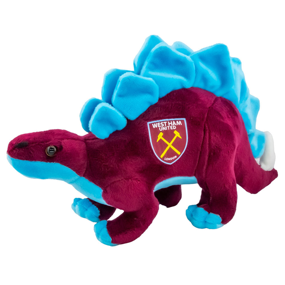 West Ham United FC Plush Stegosaurus - Buy Teddies & Soft Toys at GiftMasters.co.uk