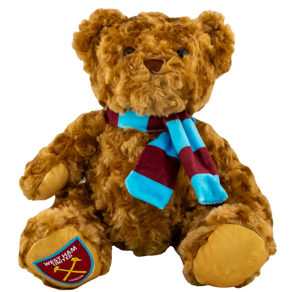 West Ham United FC Supersoft Classic Bear - Buy Teddies & Soft Toys at GiftMasters.co.uk