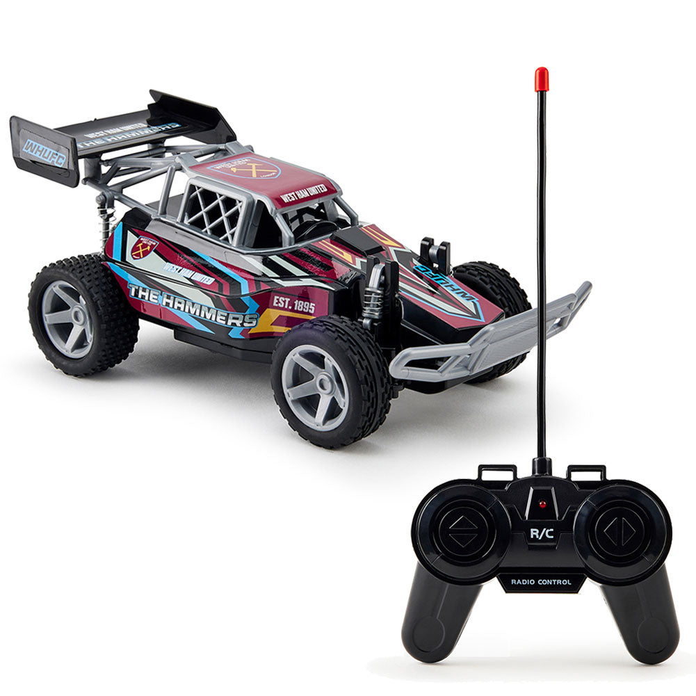 West Ham United FC Radio Control Speed Buggy 1:18 Scale - Buy Radio Control at GiftMasters.co.uk