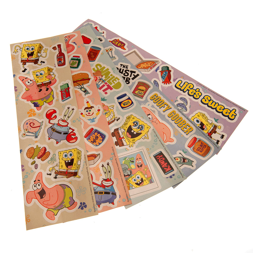 SpongeBob SquarePants Sticker Fun - Buy Stickers at GiftMasters.co.uk