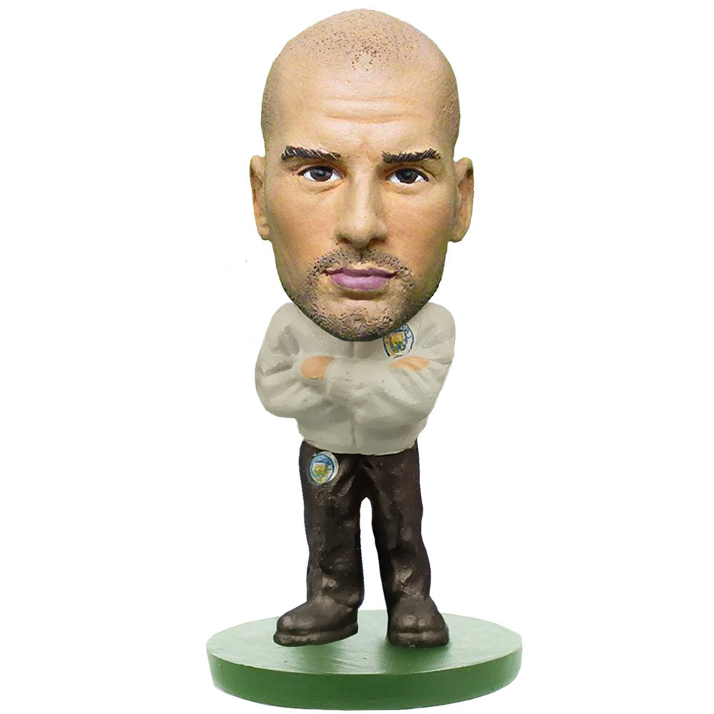 Manchester City FC SoccerStarz Guardiola Tracksuit - GiftMasters.co.uk