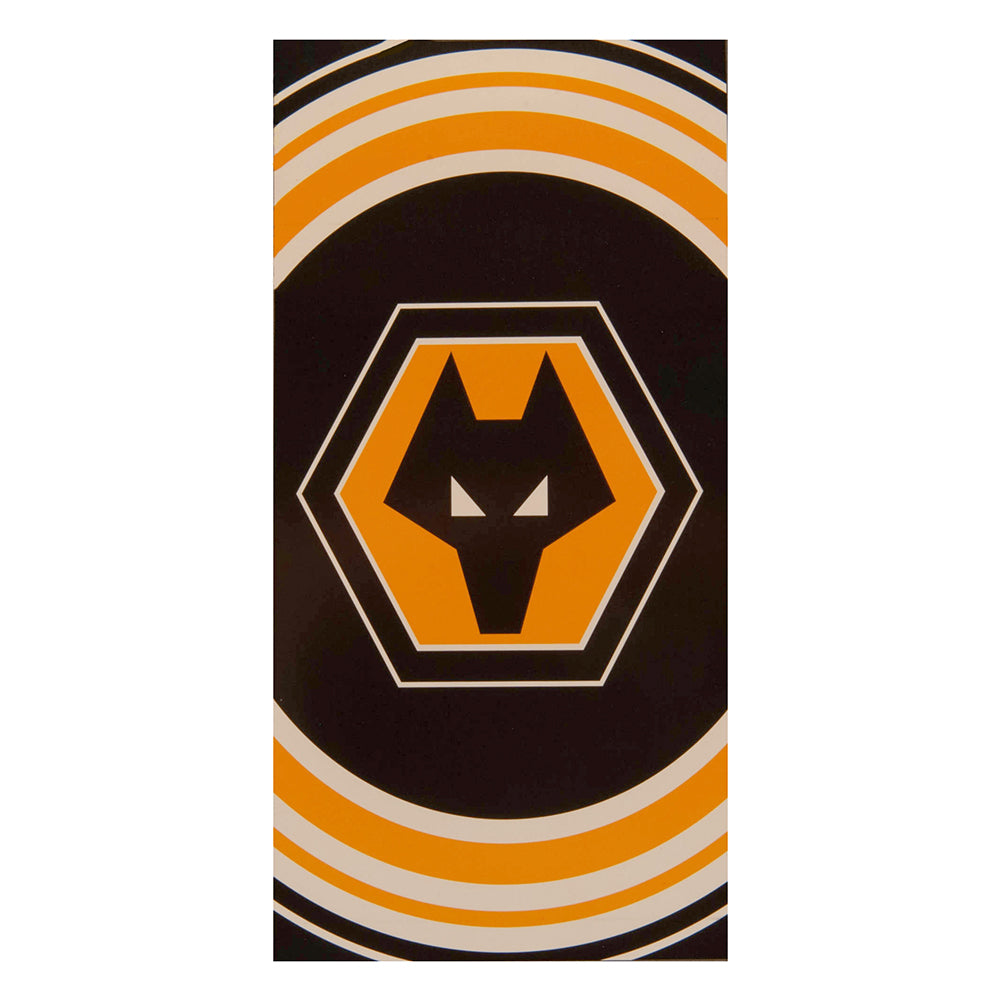Wolverhampton Wanderers FC Pulse Towel - Buy Towels at GiftMasters.co.uk