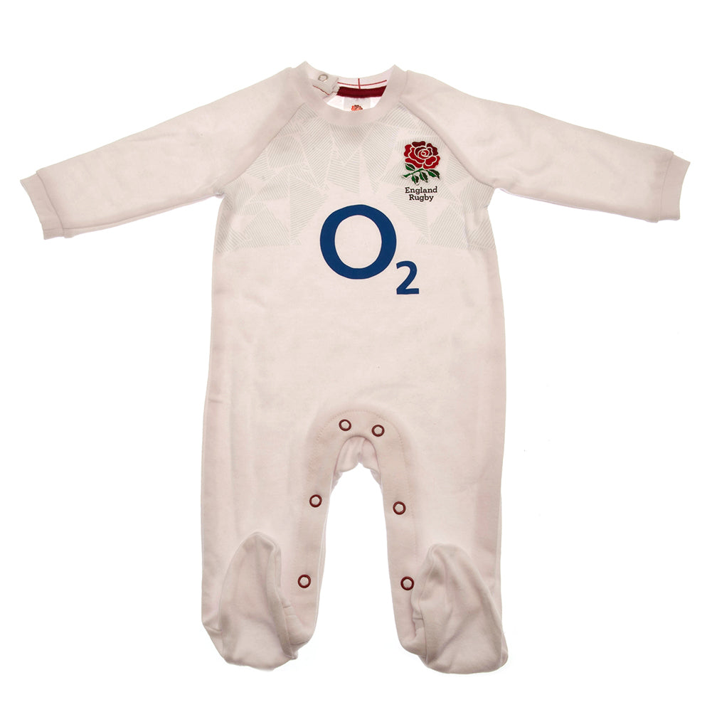 England RFU Sleepsuit 6/9 mths PC - Buy Bodysuits & Sleepsuits at GiftMasters.co.uk