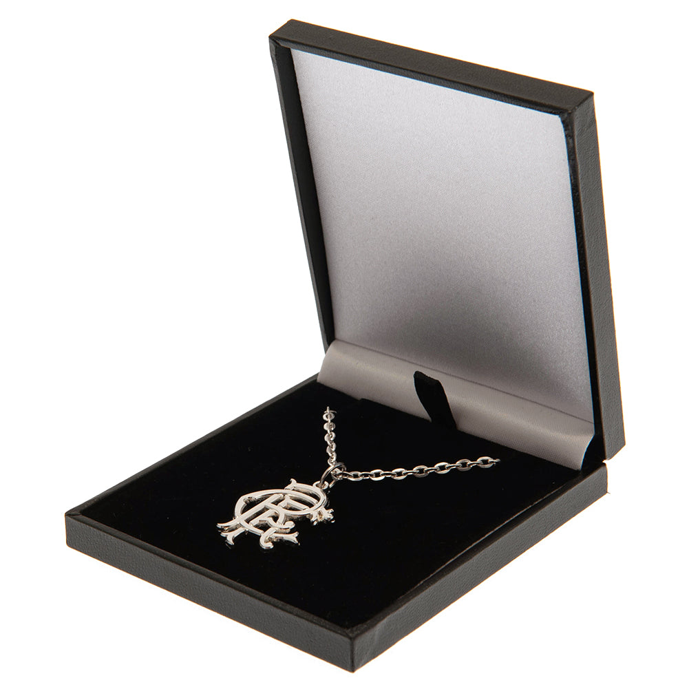 Rangers FC Silver Plated Boxed Pendant - Buy Silver Plated at GiftMasters.co.uk