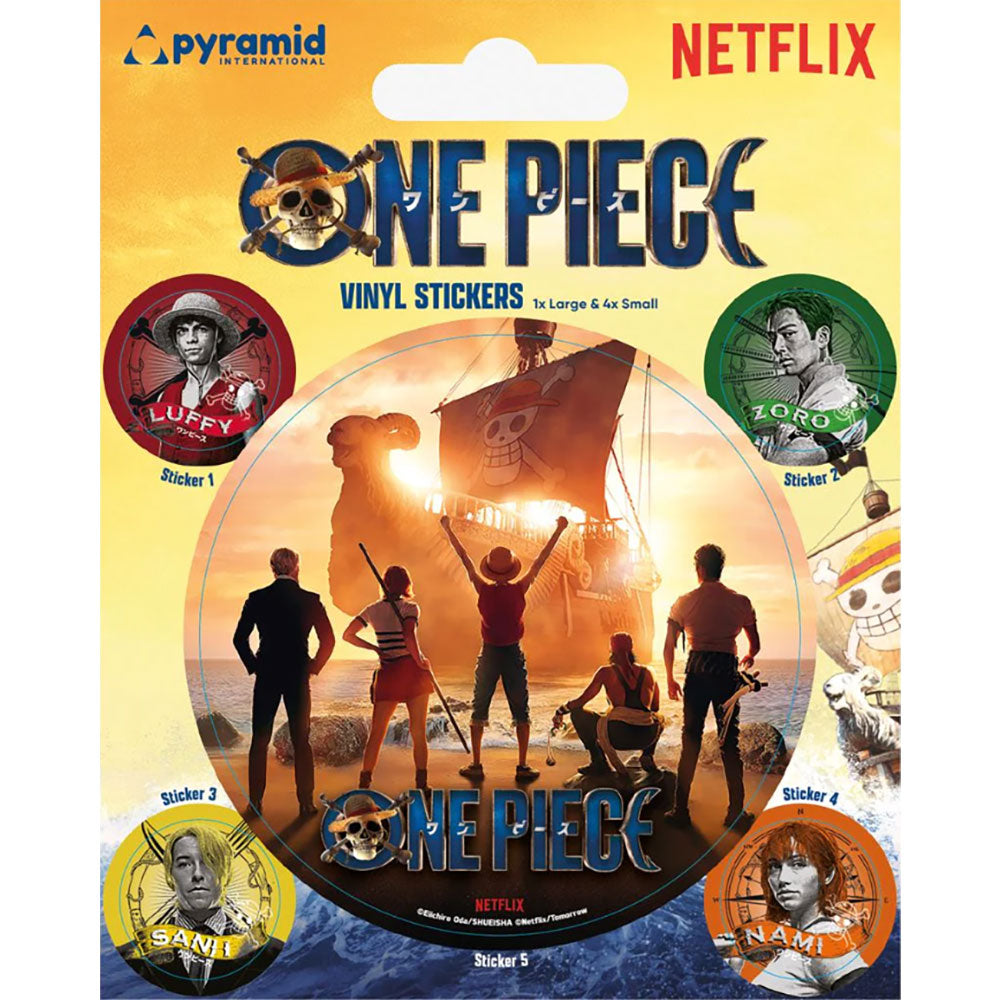 One Piece: Live Action Stickers - Buy Stickers at GiftMasters.co.uk