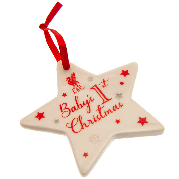 Liverpool FC Baby' First Christmas Decoration