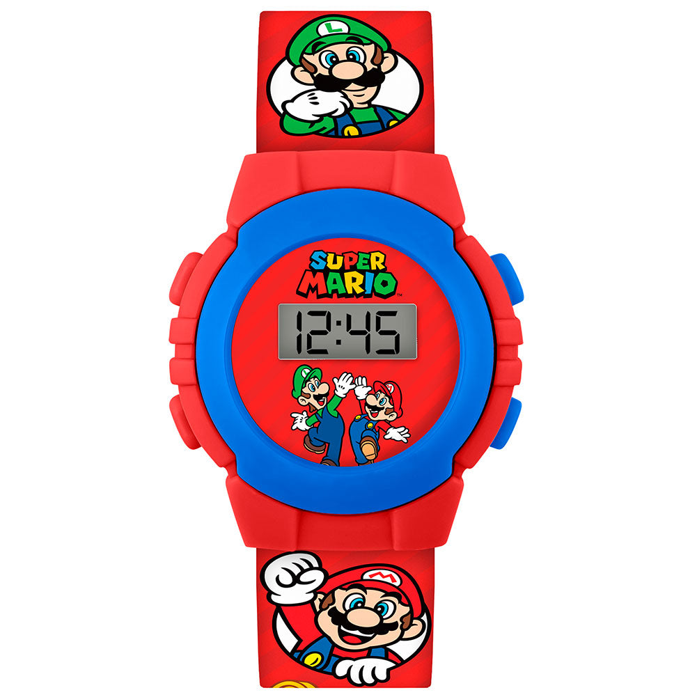 Super Mario Kids Digital Watch - Buy Watches at GiftMasters.co.uk