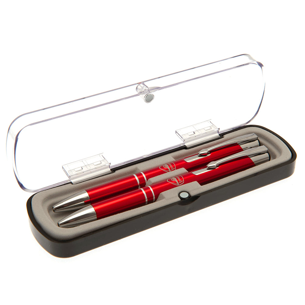 Arsenal FC Executive Pen & Pencil Set - Buy Keyrings & Pens at GiftMasters.co.uk