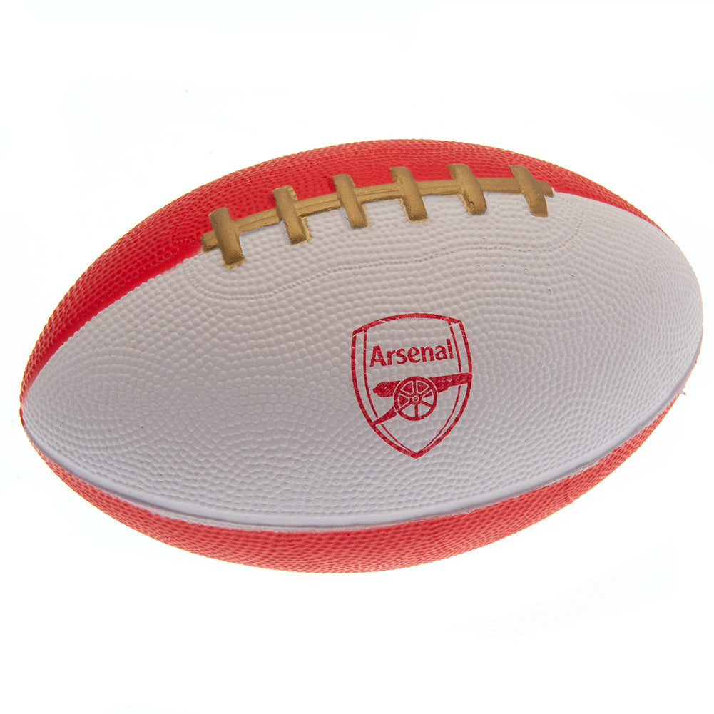 Arsenal FC Mini Foam American Football - Buy Mini Balls at GiftMasters.co.uk