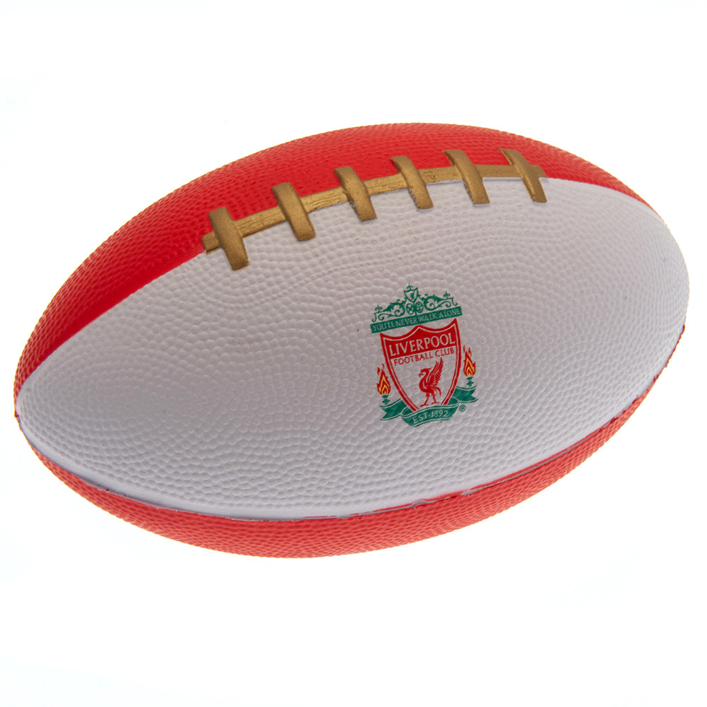 Liverpool FC Mini Foam American Football - Buy Mini Balls at GiftMasters.co.uk