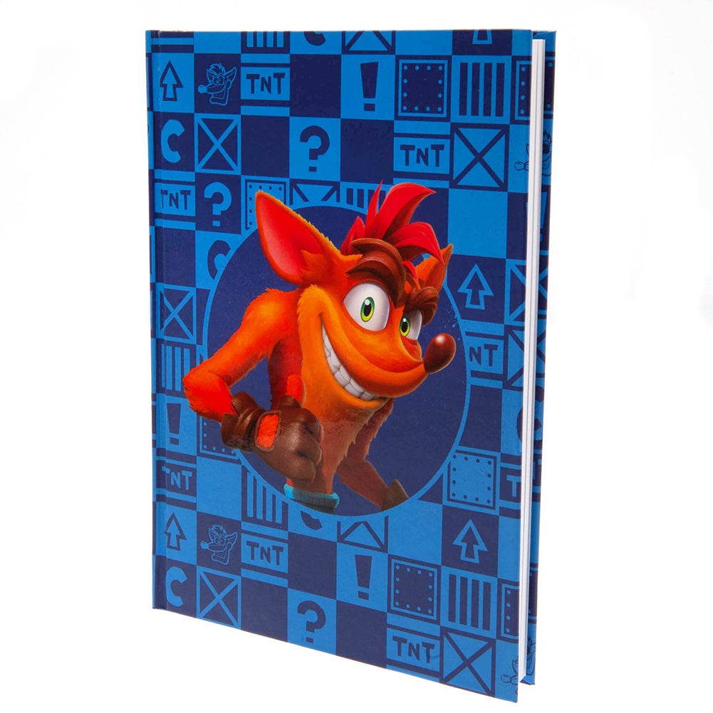 Crash Bandicoot Premium Notebook - Buy Notebooks & Binders at GiftMasters.co.uk