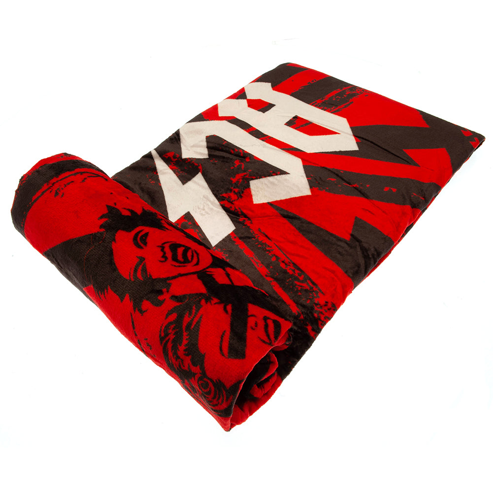 AC/DC Premium XL Fleece Blanket - Buy Blankets at GiftMasters.co.uk