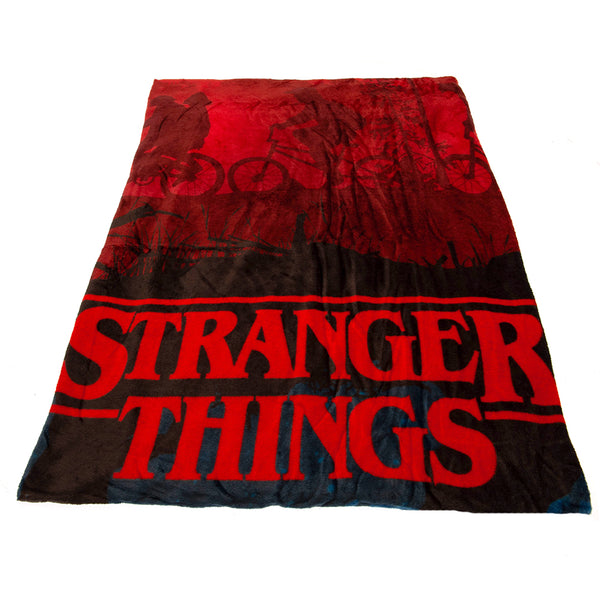 Stranger Things Upside Down Premium Fleece Blanket