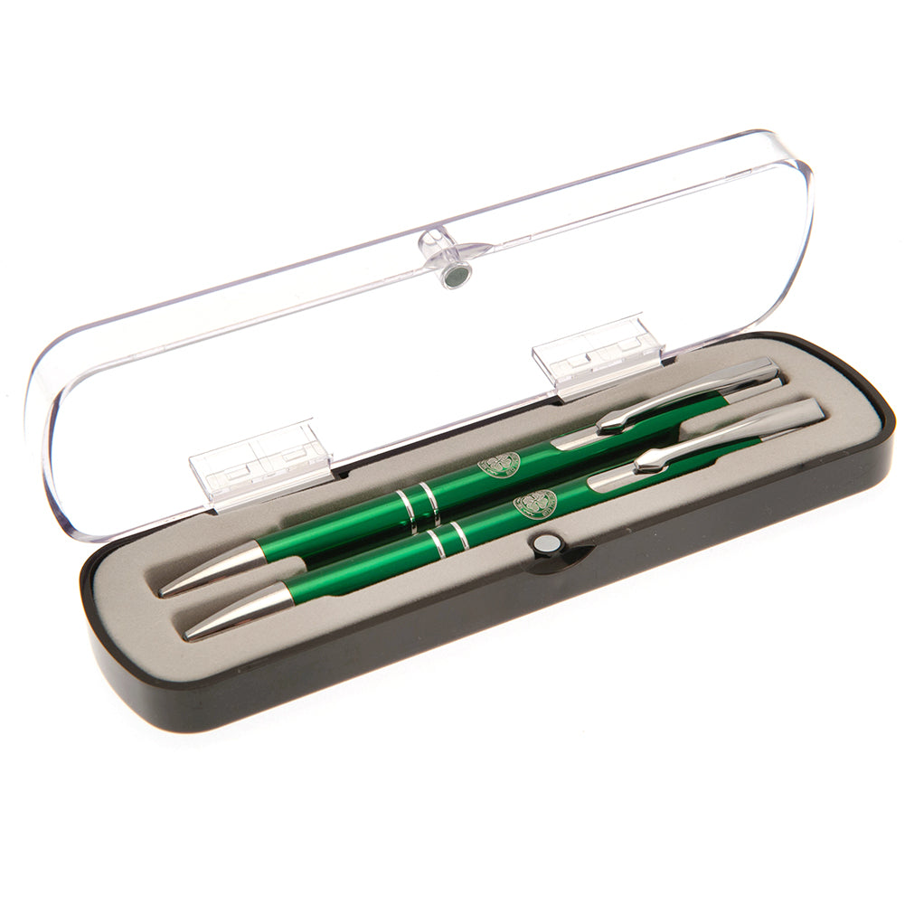 Celtic FC Executive Pen & Pencil Set - Buy Keyrings & Pens at GiftMasters.co.uk