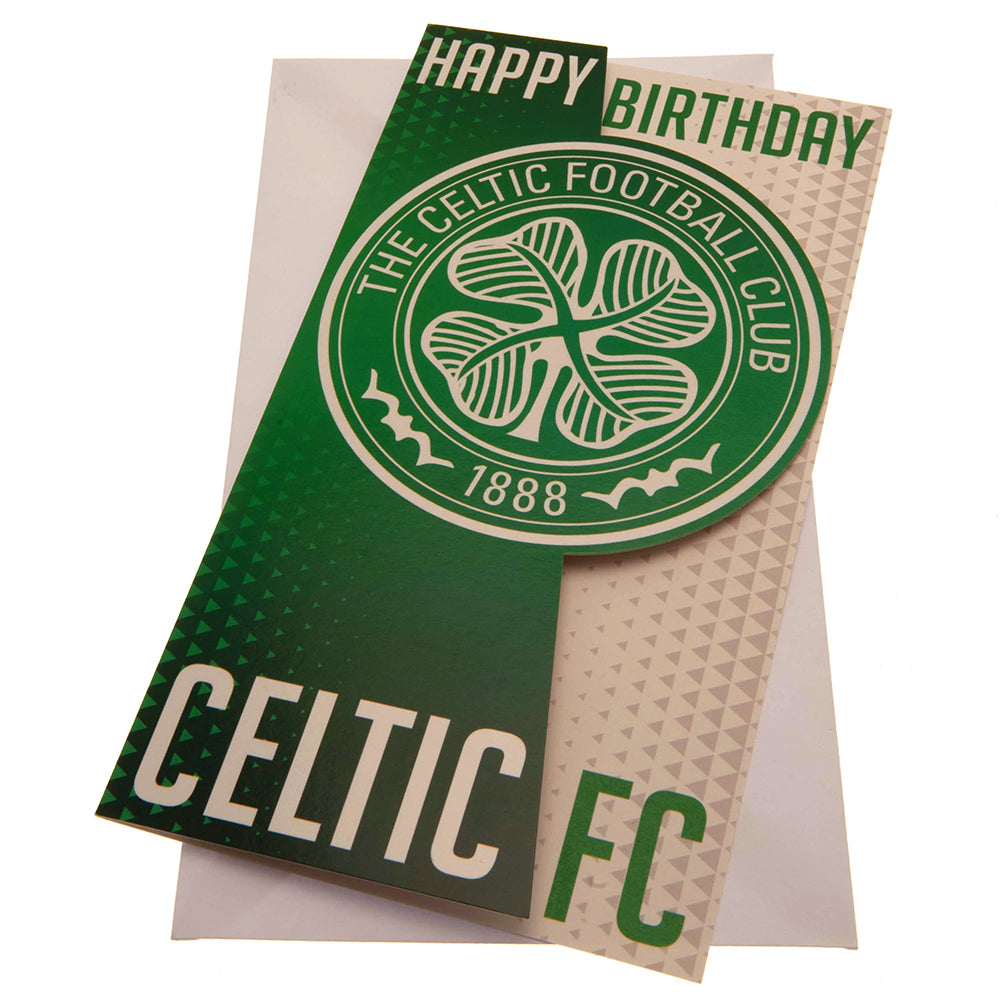 Celtic FC Crest Birthday Card - Buy Cards & Gift Wrap at GiftMasters.co.uk