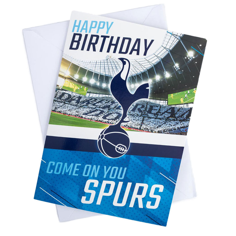 Tottenham Hotspur FC Musical Birthday Card - Buy Cards & Gift Wrap at GiftMasters.co.uk