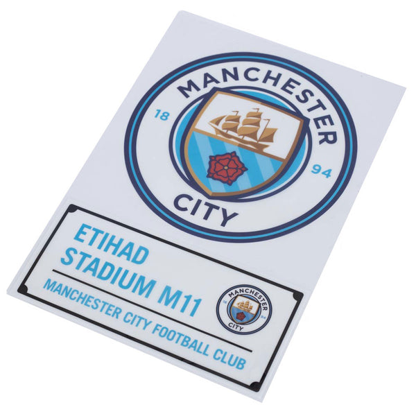Manchester City FC Car Decal