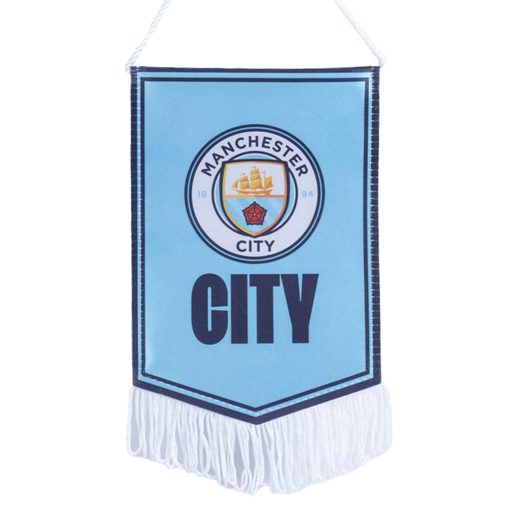 Manchester City FC Mini Pennant - Buy Pennants at GiftMasters.co.uk