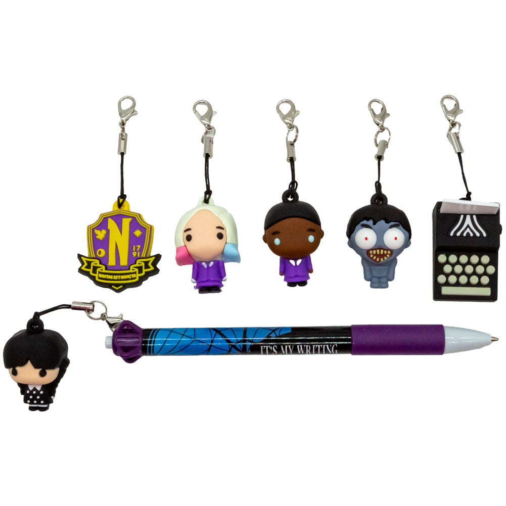 Wednesday Mini Pen Pals Mystery Pack - Buy Pens & Pencils at GiftMasters.co.uk