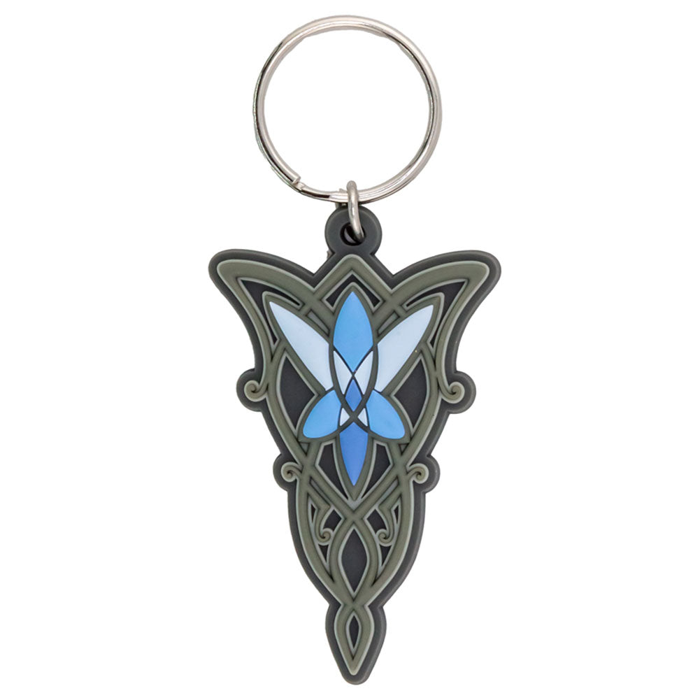 The Lord Of The Rings Evenstar PVC Keyring - Buy Keyrings at GiftMasters.co.uk