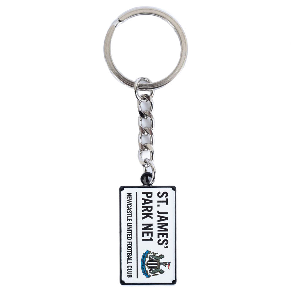 Newcastle United FC Street Sign Keyring - Buy Keyrings at GiftMasters.co.uk